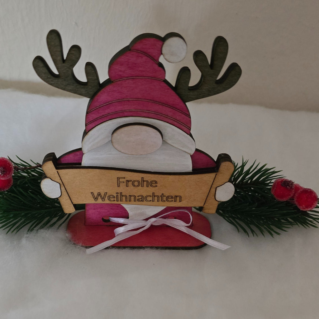 Handgemachte Holz-Wichtel – Herbst & Winter Edition