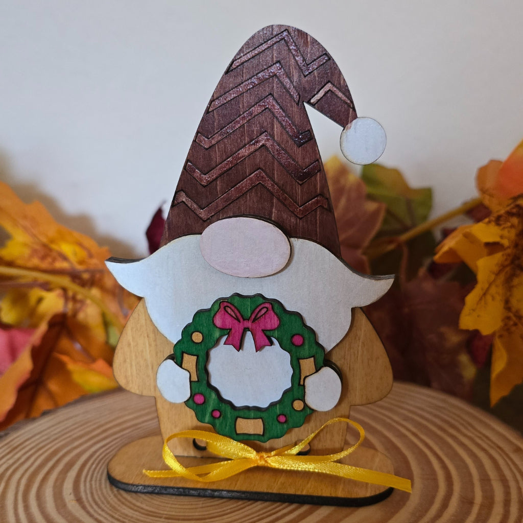 Handgemachte Holz-Wichtel – Herbst & Winter Edition