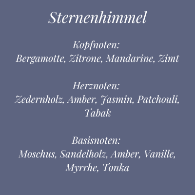 Duftkerze Sternenhimmel